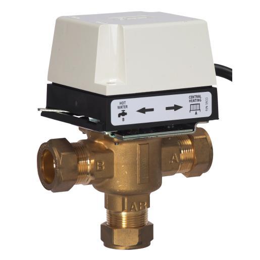 Gledhill Boilermate 3 22mm Motorised Valve XG130-Supplieddirect.co.uk